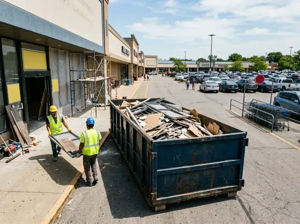 retail-store-renovation-debris-003 — frequently asked questions, Roll-off Dumpster Rentals in University, MS